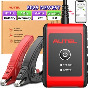 Autel MaxiBAS BT506 Battery Tester, 6V 12V 100-2000 CCA Auto Battery Test Tool, Cranking Charging Electrical System Analyzer, Top Accuracy Adaptive Conductance, in & Out-of-Vehicle Test for All Cars