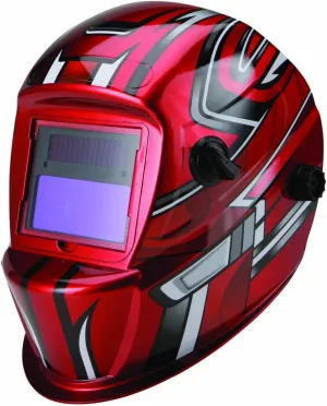 Auto Darkening Welding Helmet with Racing Stripe Design