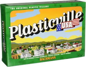 Bachmann Trains - PLASTICVILLE U.S.A. BUILDINGS – CLASSIC KITS - LOADING PLATFORM & CROSSING SHANTY - O Scale