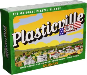 Bachmann Trains - PLASTICVILLE U.S.A. BUILDINGS – CLASSIC KITS - SIGNAL BRIDGE (silver) - O Scale