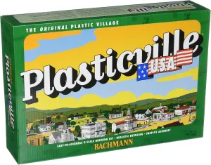 Bachmann Trains - PLASTICVILLE U.S.A. BUILDINGS – CLASSIC KITS - TWO-STORY HOUSE - O Scale