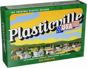 Bachmann Trains - PLASTICVILLE U.S.A. BUILDINGS – CLASSIC KITS - TWO-STORY HOUSE - O Scale