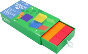 BapronBaby Feeding Littles 18pc Magnetic Blocks - Kids Activity for Independent and Family-Wide Play, Age 3 