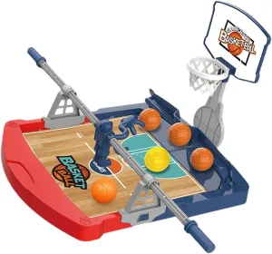 Basketball Toy Mini Basketball Game,Fun,Sport Basketball Desktop Toy,Table Basketball Games Set for Kids, Boys Girls Gift, with 5 Balls