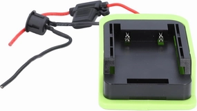 Battery Dock Power Connector 40V 30A Electric Tool Battery Adapter with Wire Terminals and 14AWG Wire for RC Car