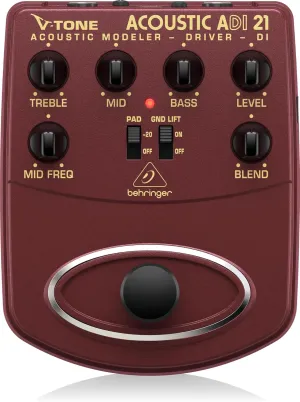Behringer ADI21 V-Tone Acoustic Driver DI Box