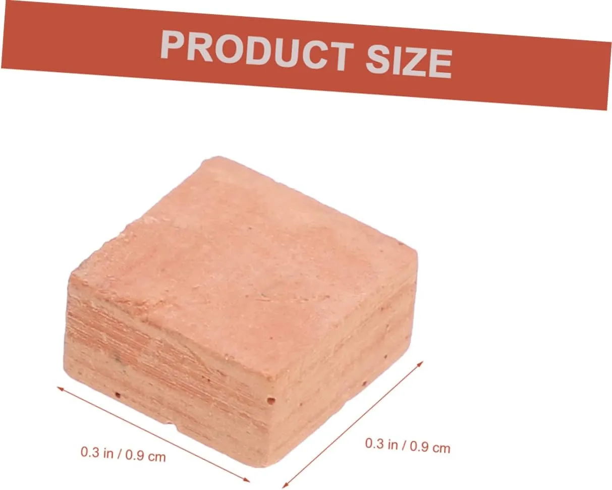 BESPORTBLE 3sets 40pcs Building Blocks Stackable Brick Models for DIY Miniature House Decor Compact and Safe Supplies for and Garden Design 40pcs*3