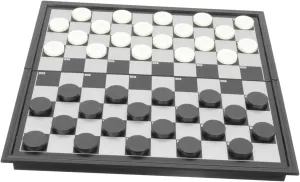 BESPORTBLE Giant for and Interactive Checkers Game Sets for Adults Portable and Easy to Carry Entertainment