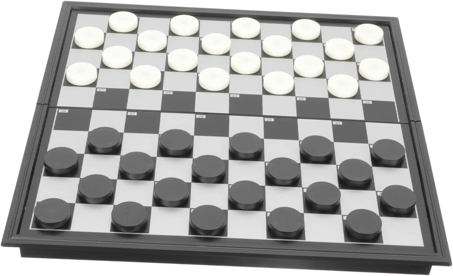 BESPORTBLE Giant for and Interactive Checkers Game Sets for Adults Portable and Easy to Carry Entertainment