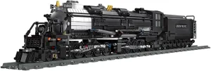 Big Boy Steam Train Model Kit, BIGBOY Locomotive Train Building Blocks Set with Train Tracks Display Set for Teenagers and Adults (1608 Pieces)