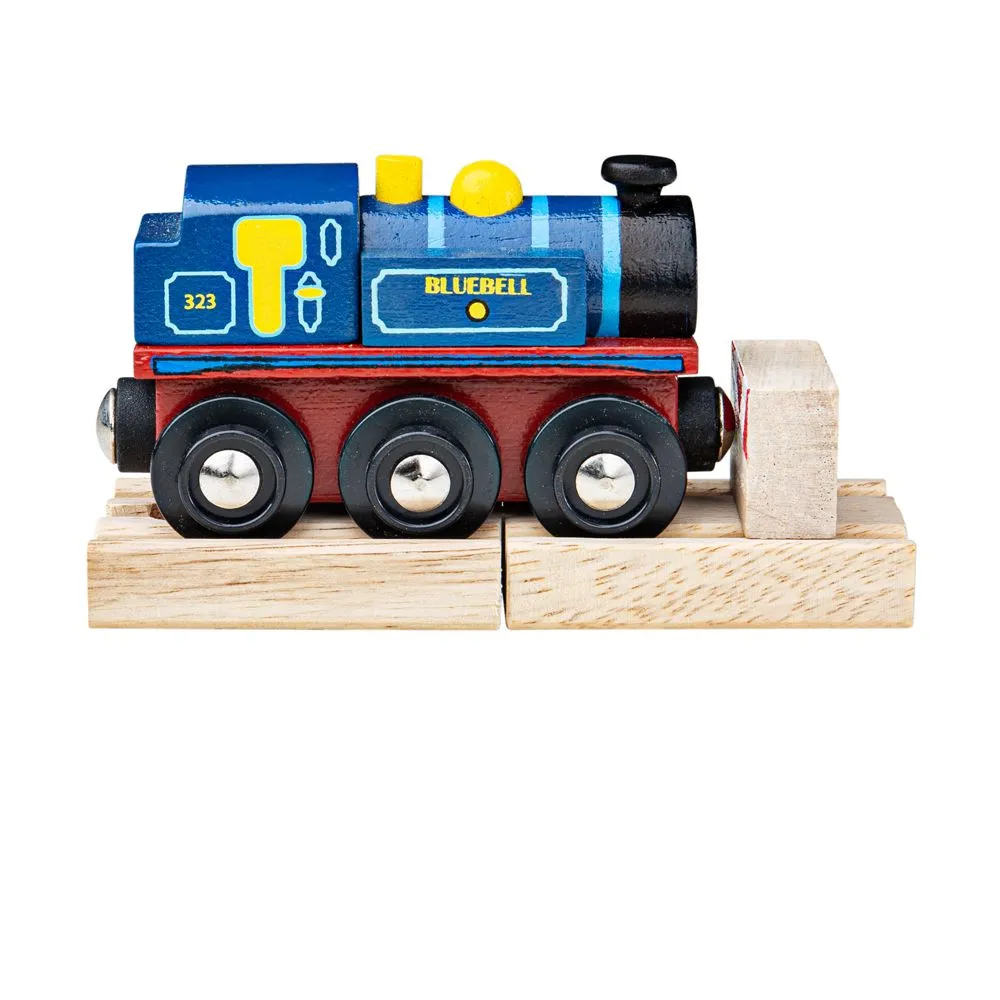 Bigjigs Wooden Train Bluebell Engine
