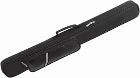 Billiards Stick Bag Billiard Cue Case Portable Carrying Case Snooker Sports Travel Oxford Cloth 1/2 Type Cue Bag Billiard Cue Case Fashionable(Black)