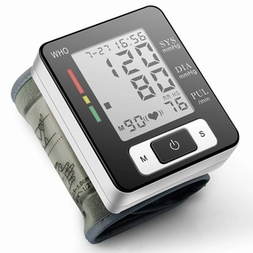 Blood Pressure Monitor, Portable Home Care Electronic Blood Pressure Watch 7513