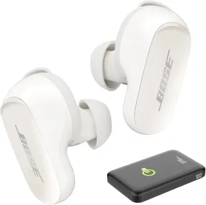 Bose QuietComfort Ultra Wireless Noise Cancelling Earbuds, Bluetooth Noise Cancelling Earbuds with Spatial Audio and World-Class Noise Cancellation with Green Extreme Charger (Diamond 60th Edition)