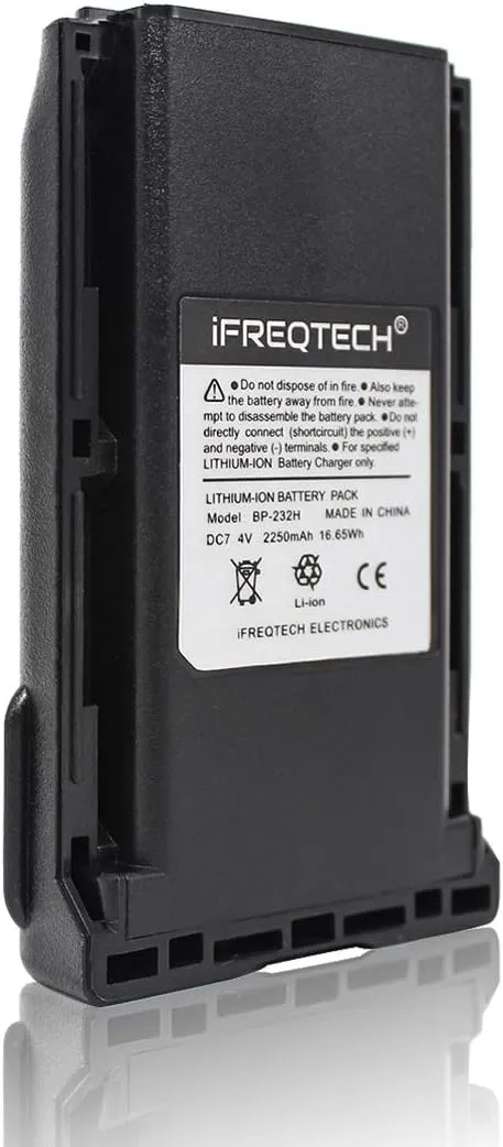 BP-232N BP232H Li-ion Battery Replacement NI-MH Battery Packs for ICOM Two Way Radio IC-A14 IC-F15 IC-F16 IC-F24 IC-F25 IC-F26