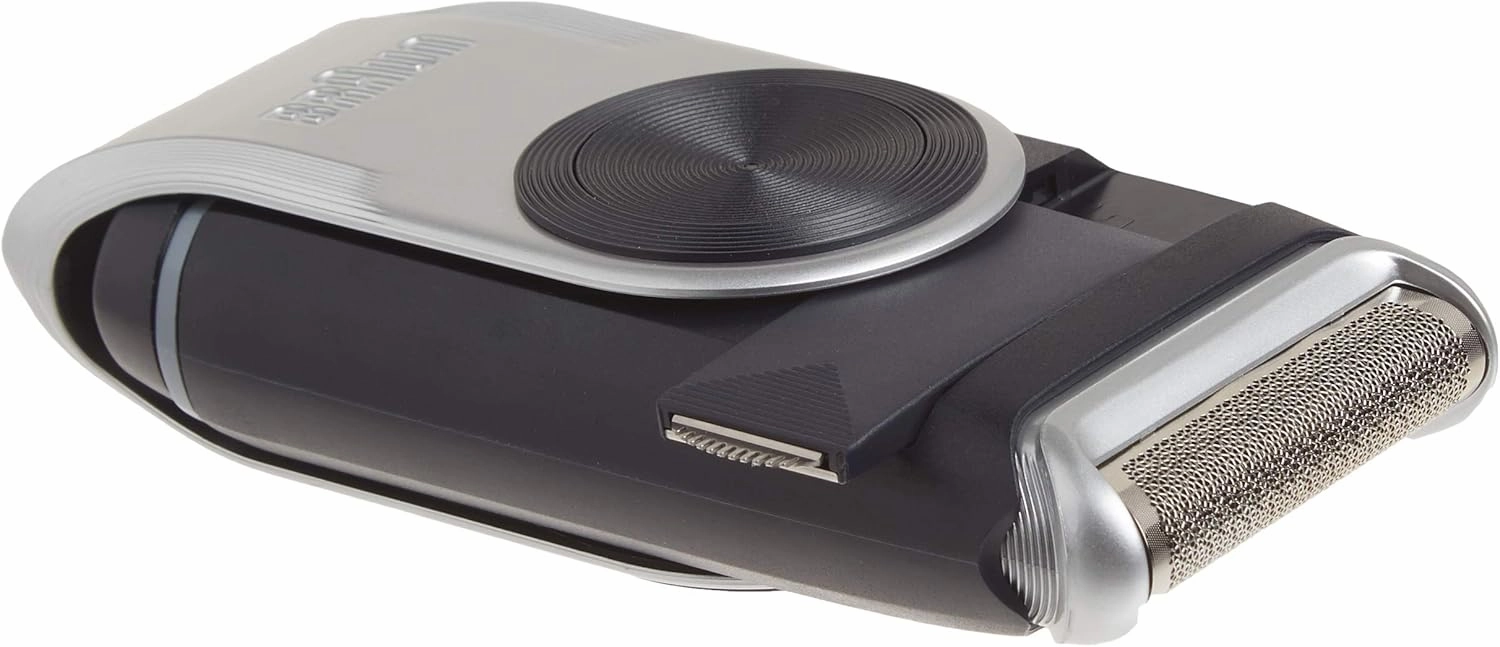 Braun Electric Razor for Men, M90 Mobile Electric Shaver, Precision Trimmer, Washable