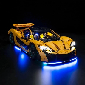 BrickBling LED Light Kit for 42172 Technic McLaren P1 Toy Car (No Model) (Classic Version Light)