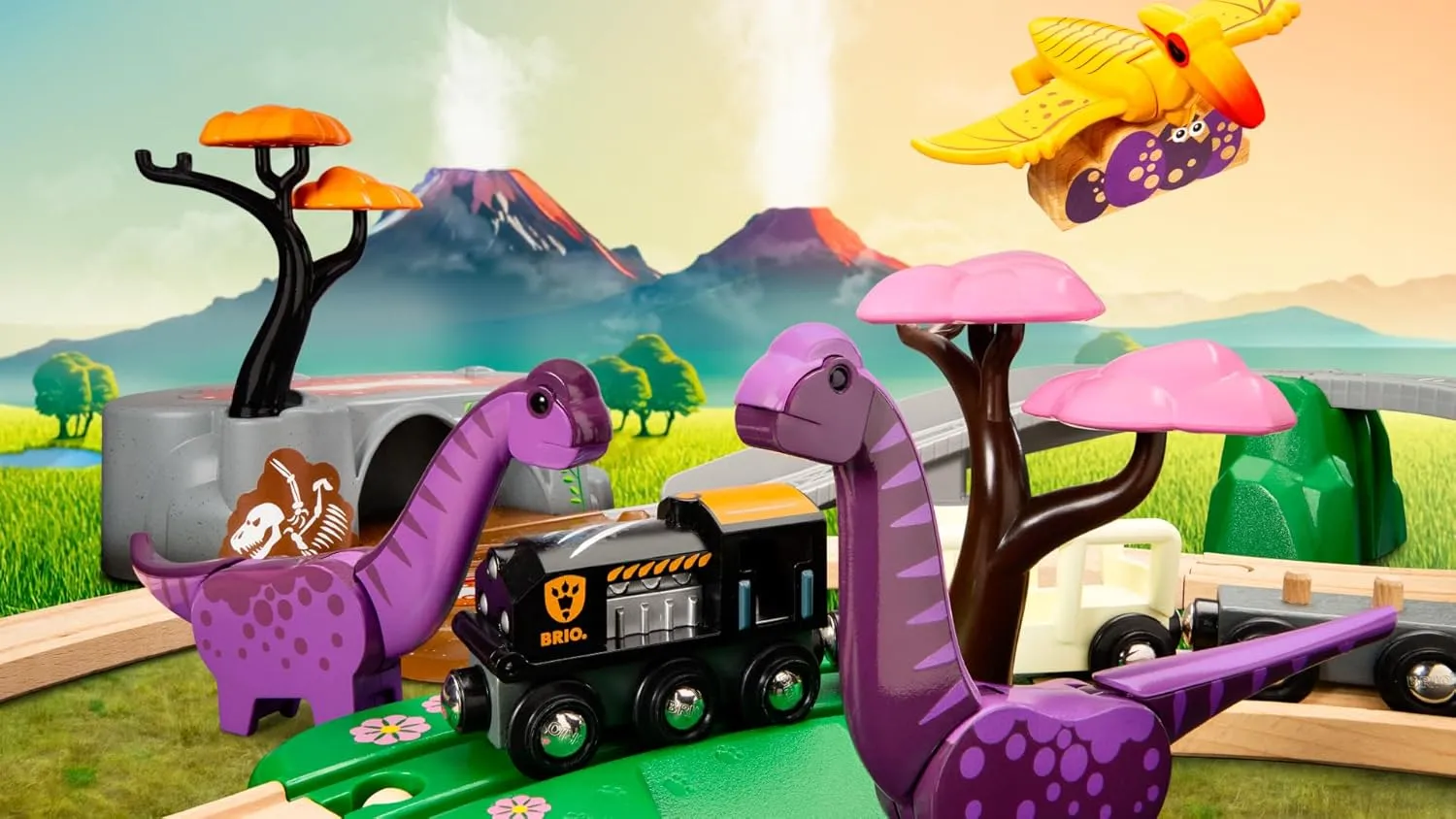 BRIO Dinosaur Adventure Set