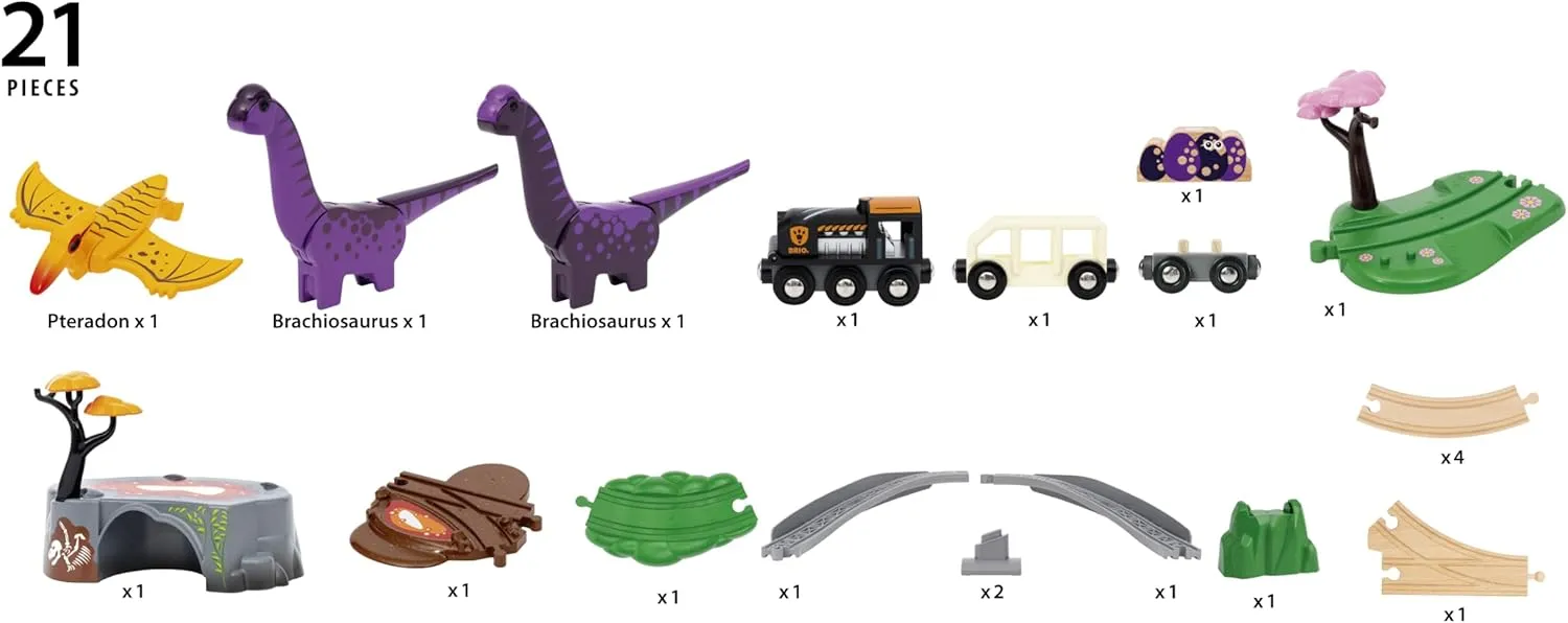 BRIO Dinosaur Adventure Set