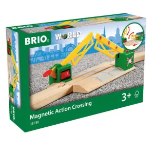 BRIO TRACKS - MAGNETIC ACTION CROSSING