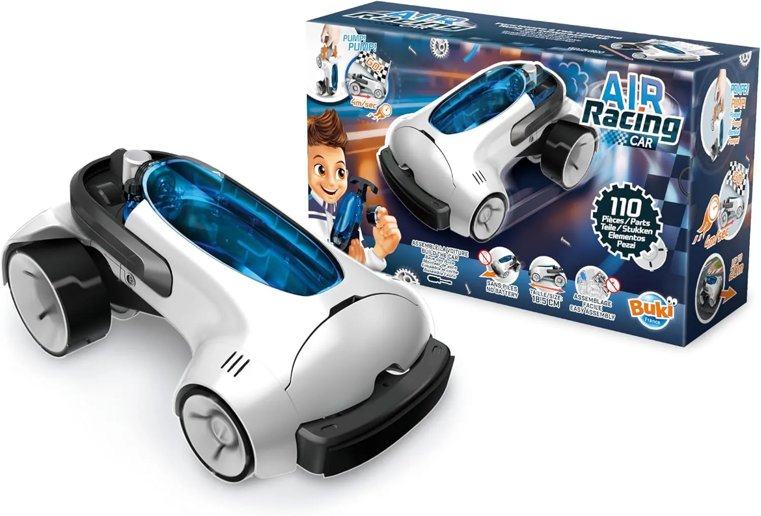 Buki- Air Racing Car, Colour (7511)