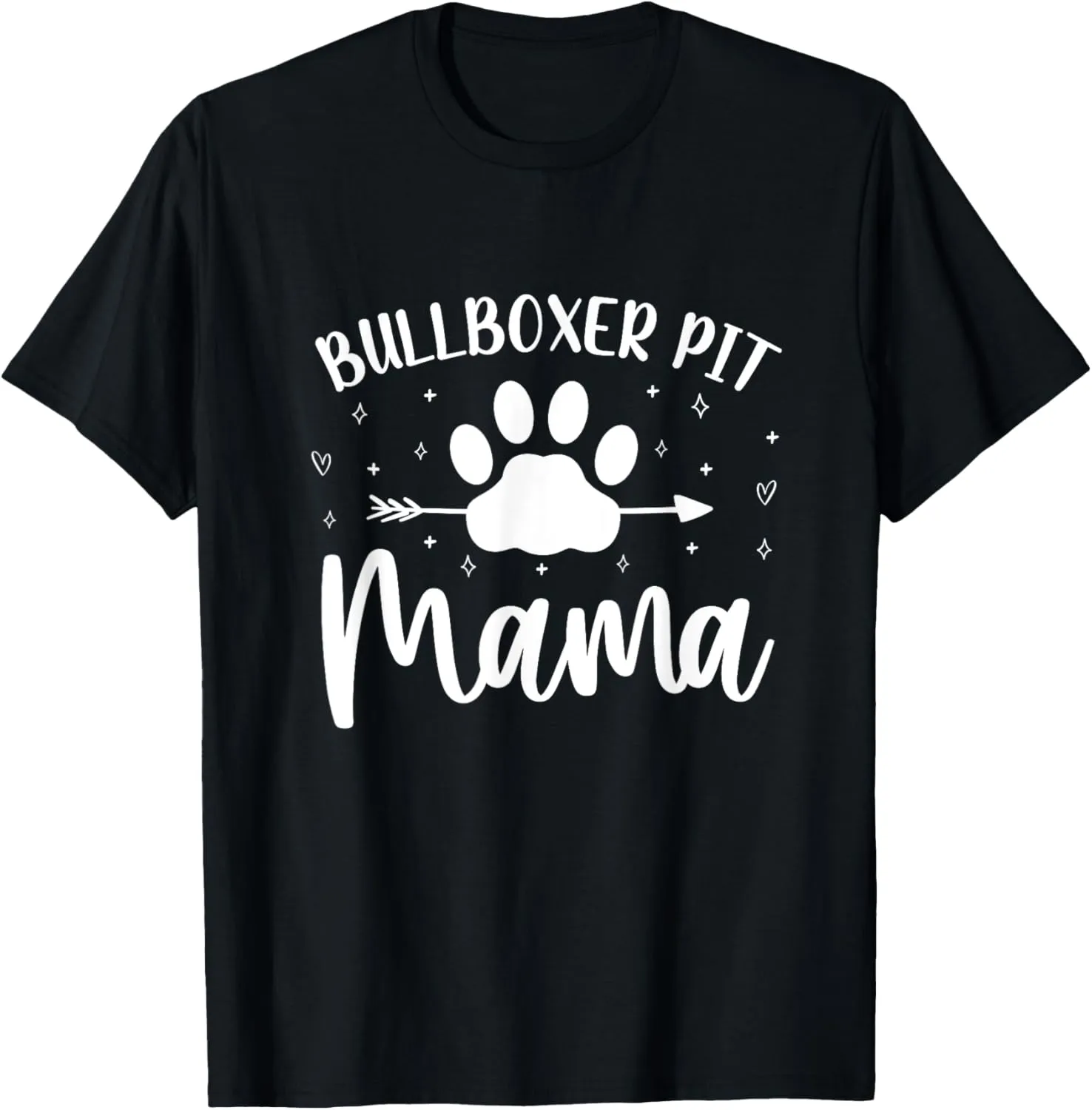 Bullboxer Pit Mama Mom Funny Pitoxer Humor T-Shirt