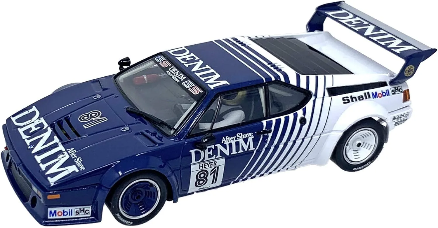 Carrera 27627 BMW M1 Procar No. 81 1:32 Scale Analog Slot Car Racing Vehicle Evolution Slot Car Race Tracks