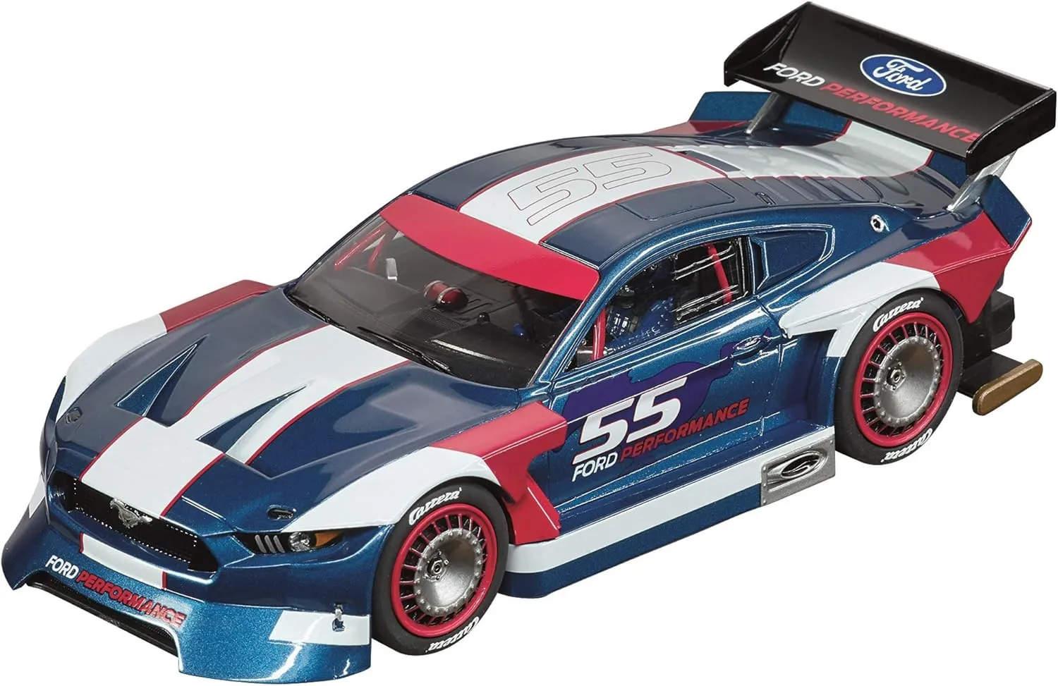 Carrera 30940 Ford Mustang GTY No. 55 1:32 Scale Digital Slot Car Racing Vehicle for Carrera Digital Slot Car Race Tracks