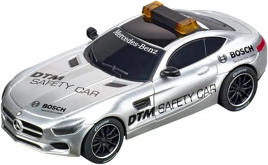 Carrera 64134 Mercedes-AMG GT DTM Safety Car GO!!! Analog Slot Car Racing Vehicle 1:43 Scale