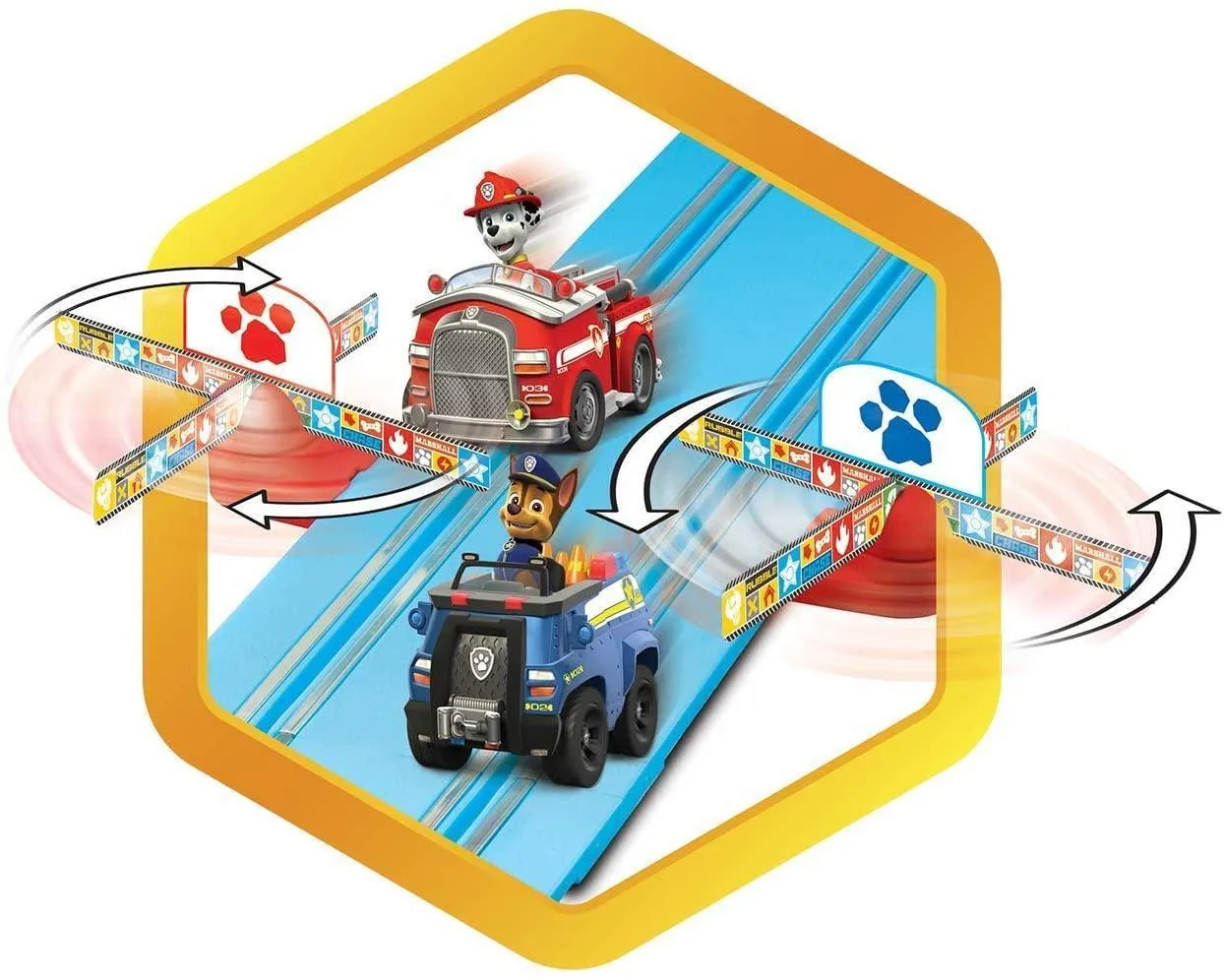 Carrera First PAW Patrol Track Car Racing Playset