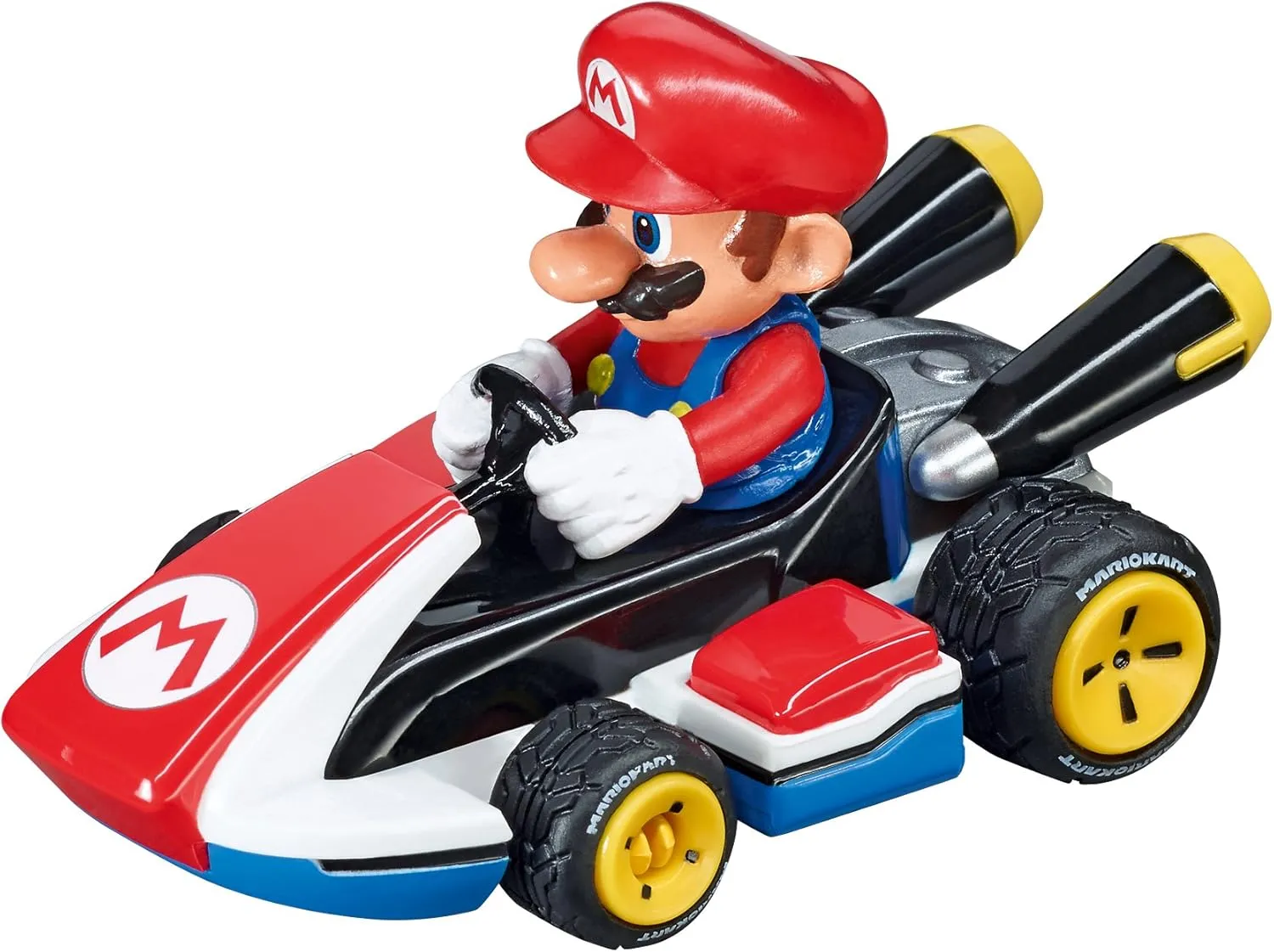 Carrera GO Electric Powered Slot Car Racing Kids Toy Race Track Set 1:43 Scale, Mario Kart