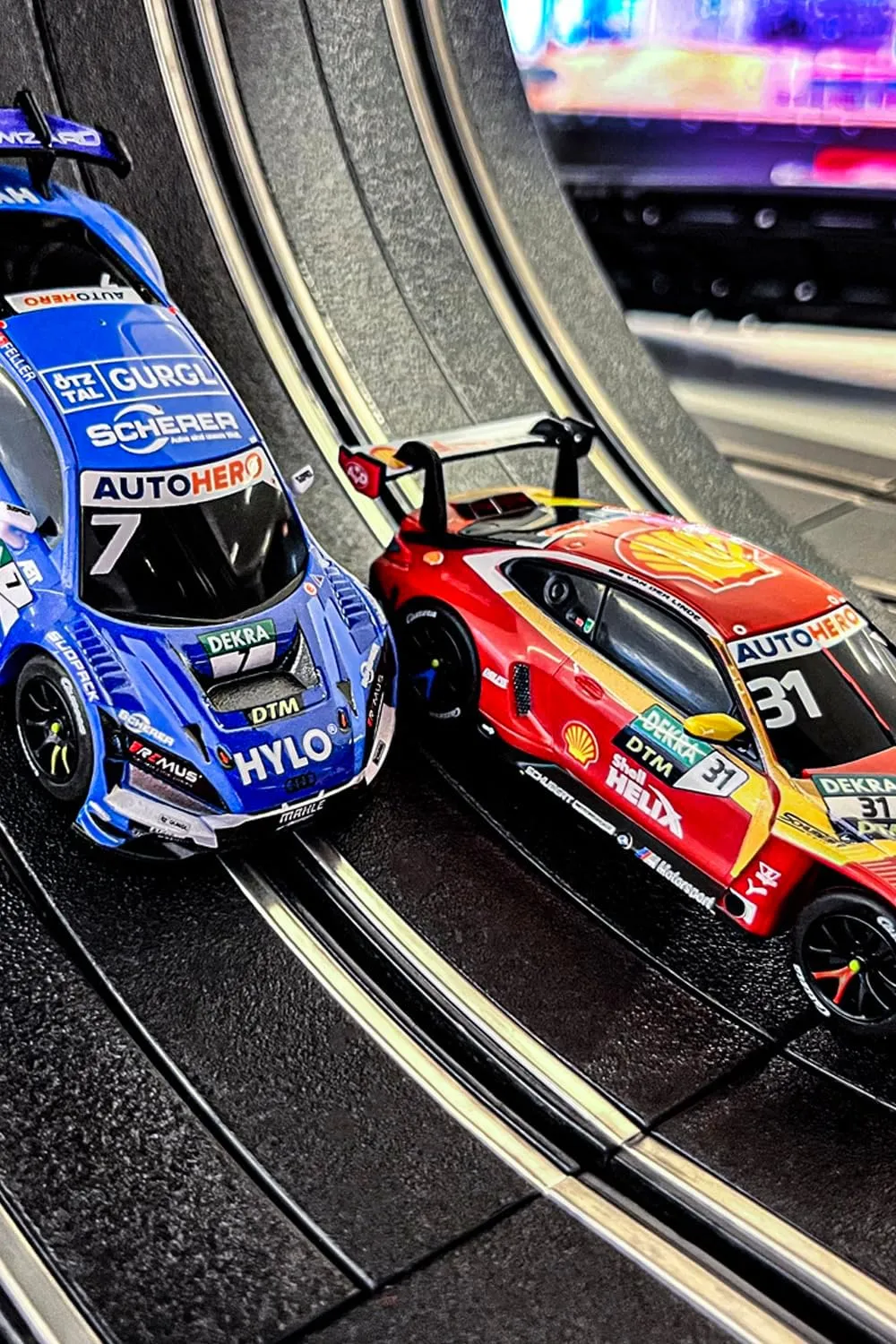 Carrera GO Electric Powered Slot Car Racing Kids Toy Race Track Set 1:43 Scale, Power Lap