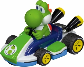 Carrera 27730 Mario Kart Yoshi 1:32 Scale Analog Slot Car Racing Vehicle Evolution Slot Car Race Tracks