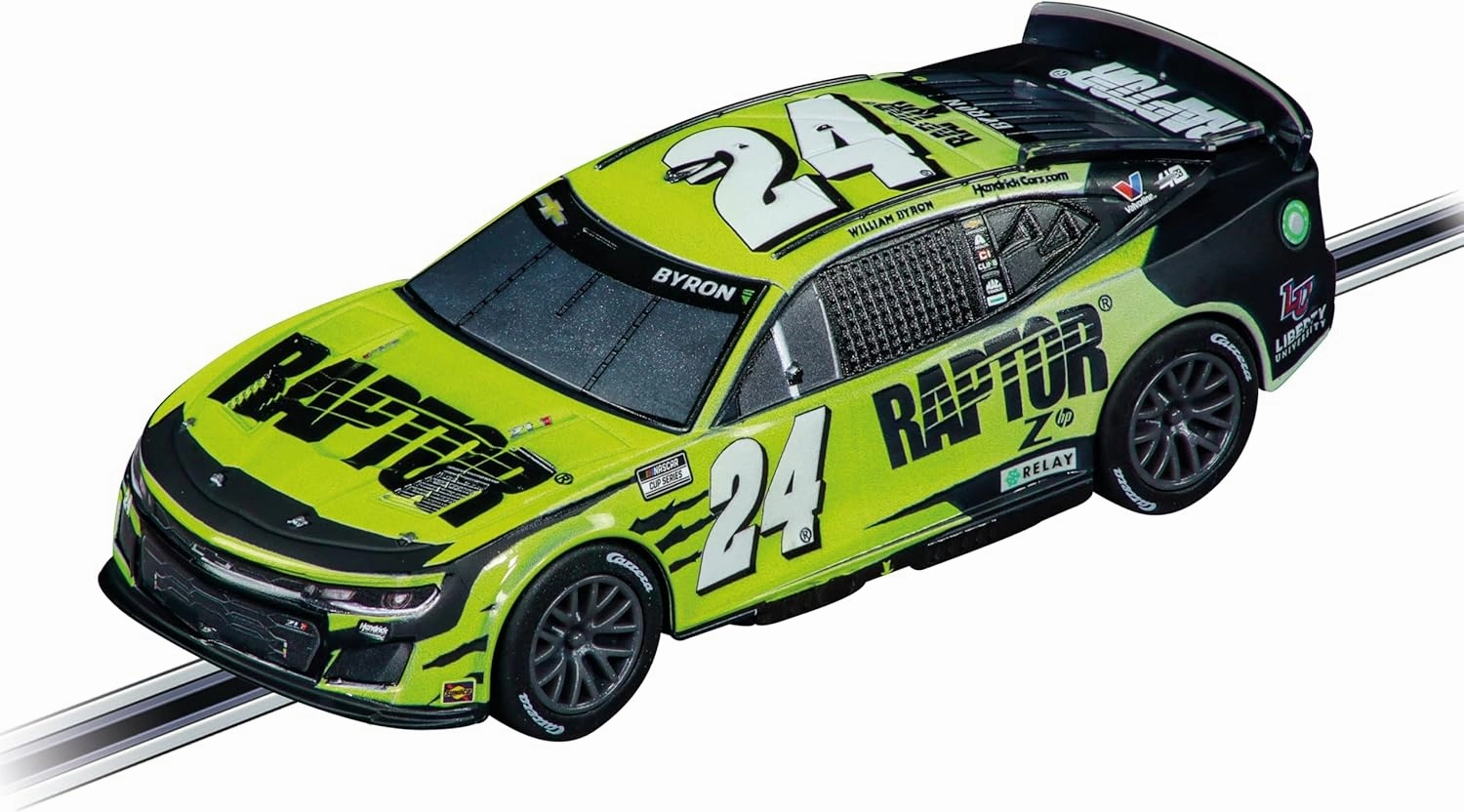 Carrera GO Electric Powered Slot Car Racing Kids Toy Race Track Set 1:43 Scale, NASCAR Watkins Glen Duel