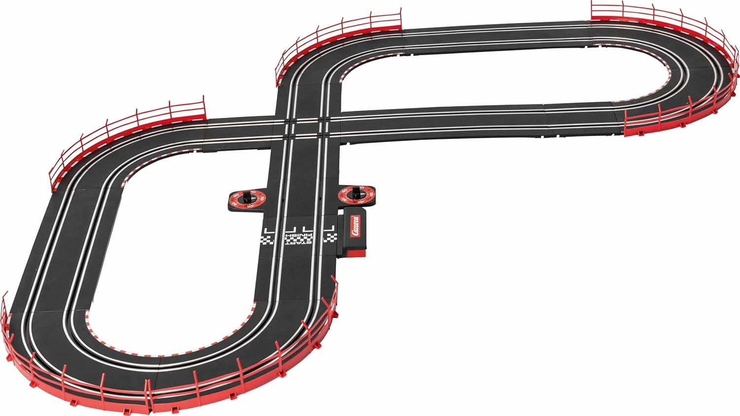 Carrera GO Electric Powered Slot Car Racing Kids Toy Race Track Set 1:43 Scale, NASCAR Watkins Glen Duel