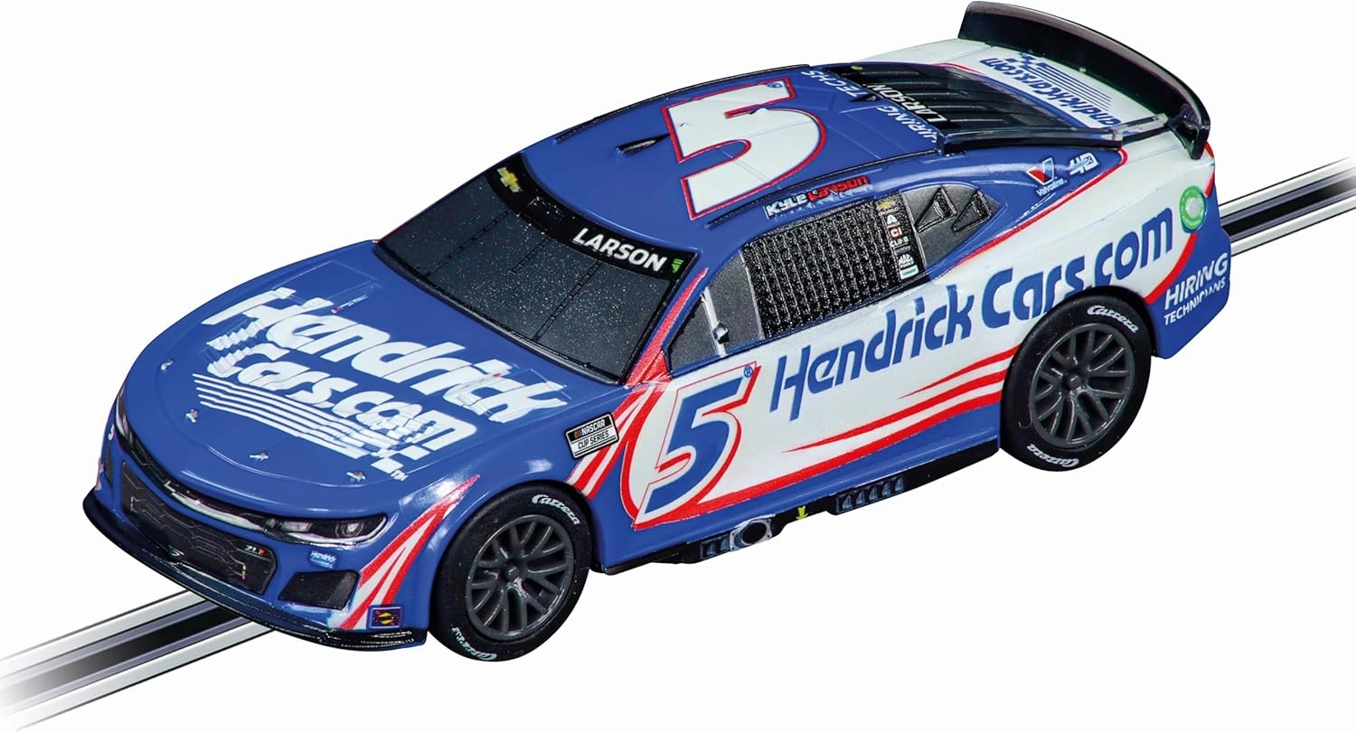 Carrera GO Electric Powered Slot Car Racing Kids Toy Race Track Set 1:43 Scale, NASCAR Watkins Glen Duel