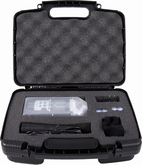 CASEMATIX Portable Recorder Case Compatible with Zoom H8 Handy Recorder, Zoom R4 MultiTrak Handheld Recorder or Podtrak P4 Podcast Recorders with Charger and Accessories - Includes Case Only