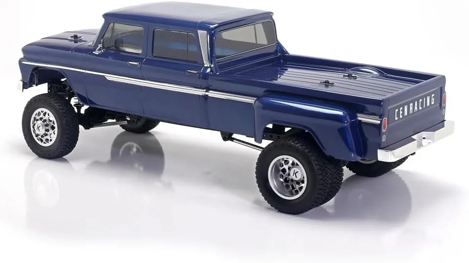 CEN Racing Sicario 1/10 RTR 4WD Custom Dually RC Truck DL-Series - Remote Control Car for Adults, Waterproof and All Terrain Capabilities - 1/10 Scale RTR (Blue Galaxy)