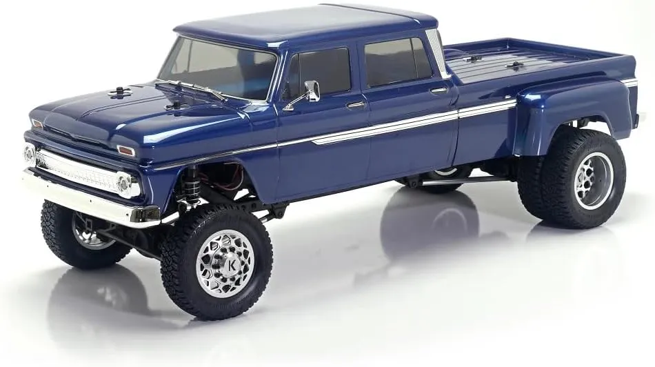 CEN Racing Sicario 1/10 RTR 4WD Custom Dually RC Truck DL-Series - Remote Control Car for Adults, Waterproof and All Terrain Capabilities - 1/10 Scale RTR (Blue Galaxy)