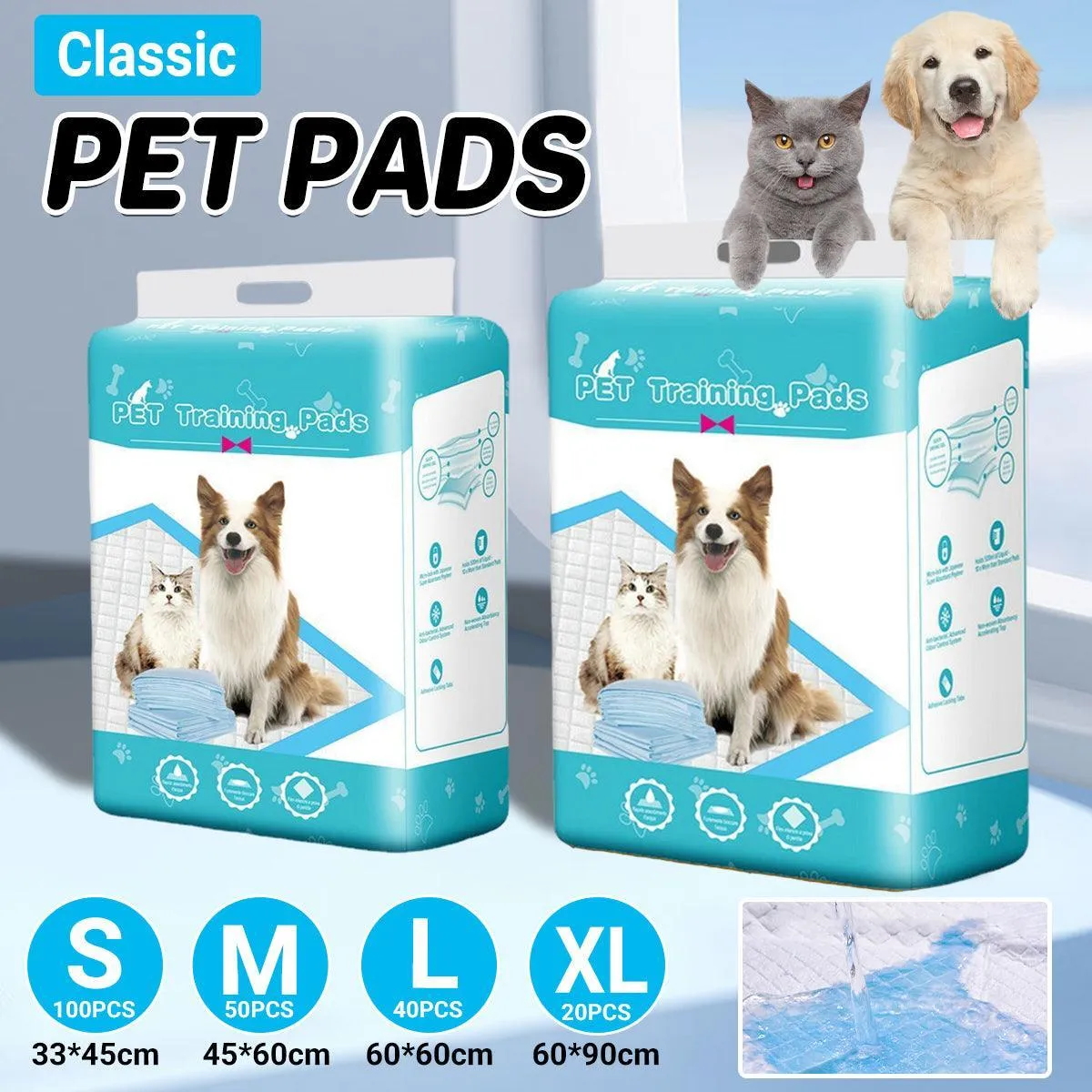 Classic Wholesale Classic Fragrance Pet Pads for Dogs Cats Deodorant Monopoly