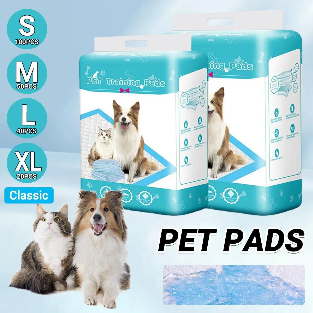 Classic Wholesale Classic Fragrance Pet Pads for Dogs Cats Deodorant Monopoly
