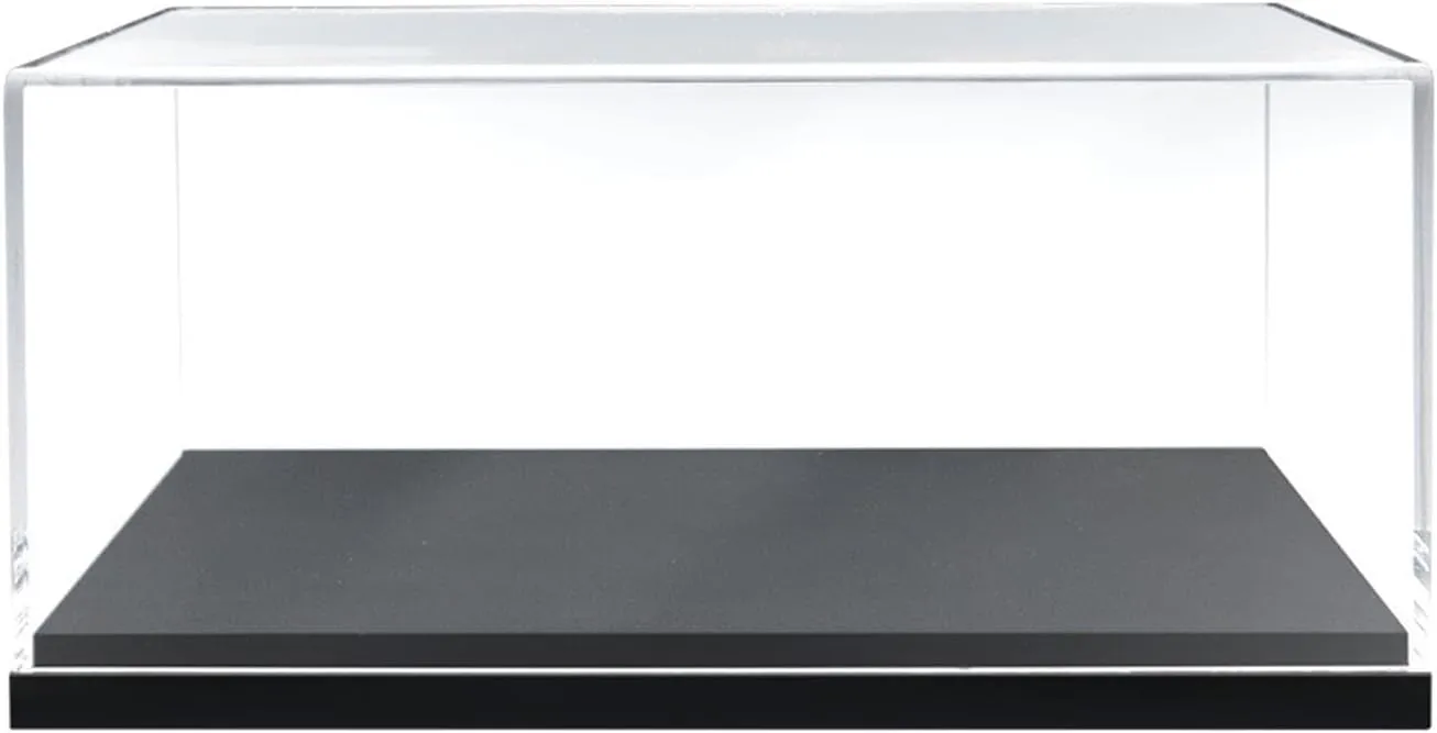 Clear Acrylic Display Case Figures Display Stand Transparent Diecast Model Car Showcase for Action Figures 1/18 Model Cars