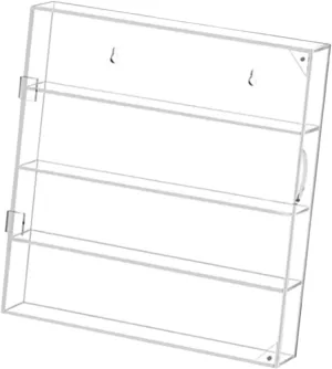Clear Display Case, Car Model Display Box, Stackable Figurine Display Case, Model Car Showcase, Figures Display Stand