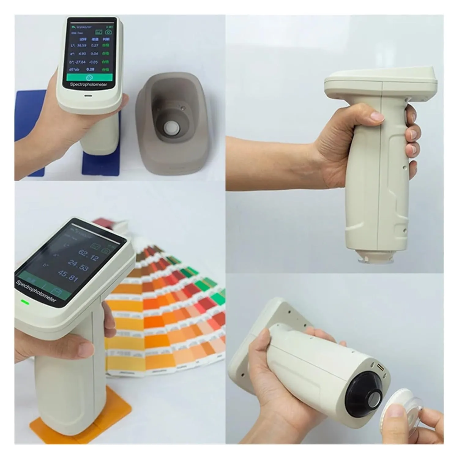 Color Analysis, Portable UV Spectrometer Analyzer, Near Infrared Color Measuring Light XRF,Multifunctional Colorimeter(JDY-F2300)