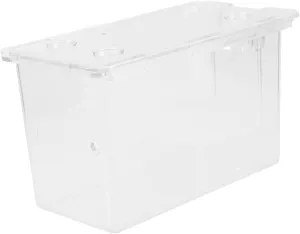 Compact Transparent Card Storage Box Portable Organization Case for Trading Cards Clear Design for Efficient Small Item Storage Protective and Spacious Interior for Collectors