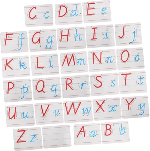 Complete Alphabet Fridge Magnets Set Large Magnetic Letters Preschool Educational Tool Fun Learning Game 26 Uppercase Lowercase