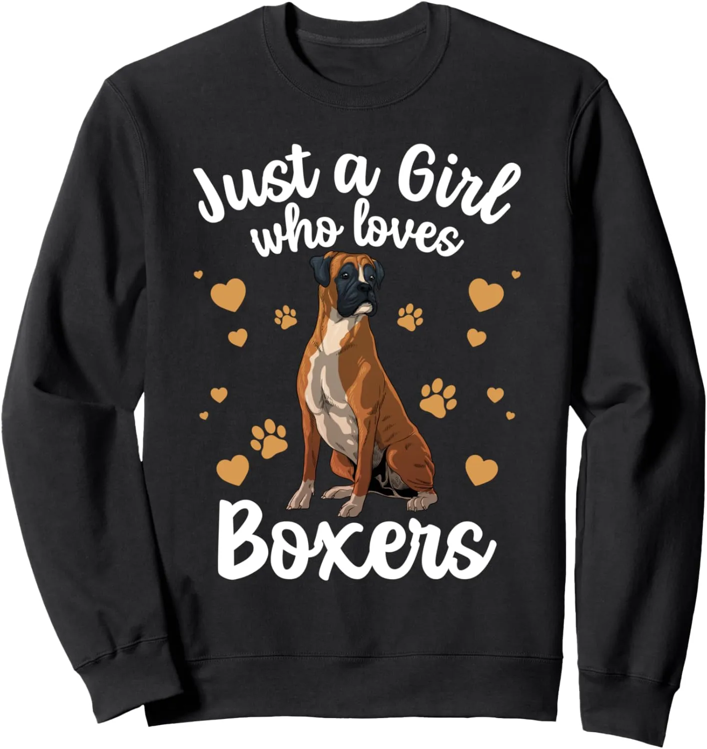 Cool Boxer Dog For Girls Women Kids Dog Trainer Boxer Lovers Sweatshirt