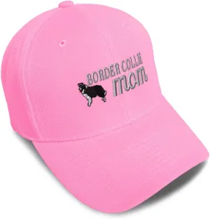 Custom Baseball Cap Border Collie Mom A Embroidery Dad Hats for Men & Women