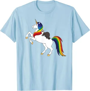 Cute Kawaii Unicorn Ferret Lover T-Shirt