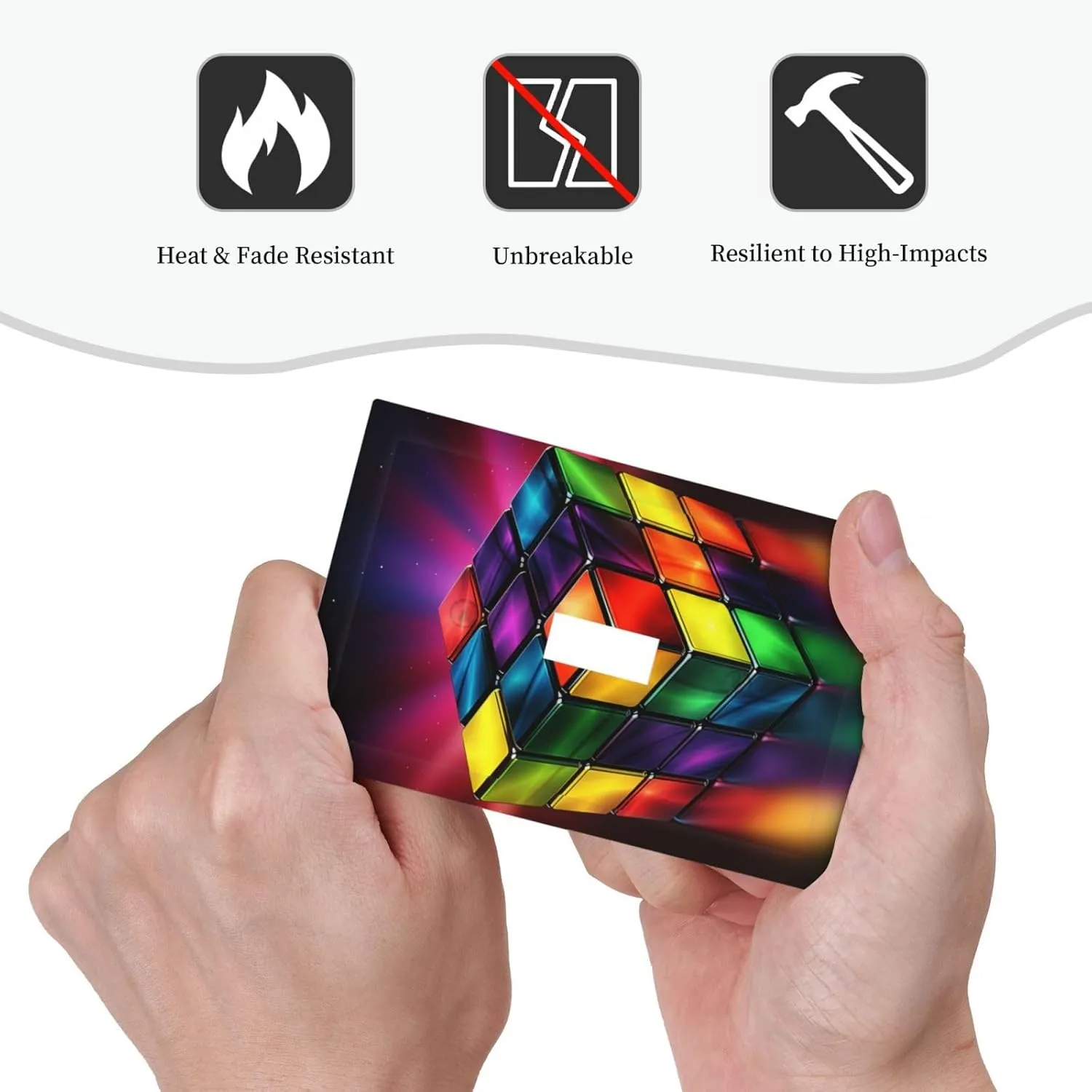 Decorator Wall Plate 1 Gang Light Switch Covers Single Receptacle Outlet Covers Magic Cube ​Puzzle Wall Plates for Electrical Outlets Plug Cover Mid Size 5" x 3" Single Rocker Switch Plates